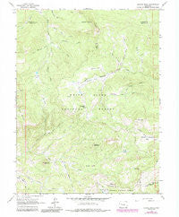 Quaker Mesa Colorado Historical topographic map, 1:24000 scale, 7.5 X 7.5 Minute, Year 1963