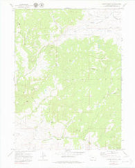 Quaker Mountain Colorado Historical topographic map, 1:24000 scale, 7.5 X 7.5 Minute, Year 1971