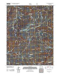 Quaker Mesa Colorado Historical topographic map, 1:24000 scale, 7.5 X 7.5 Minute, Year 2011