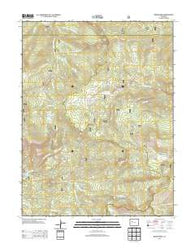 Quaker Mesa Colorado Historical topographic map, 1:24000 scale, 7.5 X 7.5 Minute, Year 2013