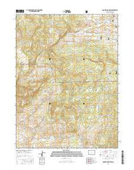 Quaker Mountain Colorado Current topographic map, 1:24000 scale, 7.5 X 7.5 Minute, Year 2016