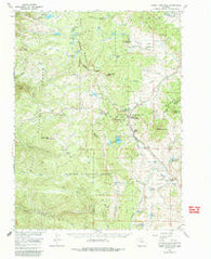 Rabbit Ears Peak Colorado Historical topographic map, 1:62500 scale, 15 X 15 Minute, Year 1956