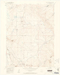 Rabbit Ears Peak Colorado Historical topographic map, 1:24000 scale, 7.5 X 7.5 Minute, Year 1956
