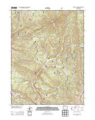 Radial Mountain Colorado Historical topographic map, 1:24000 scale, 7.5 X 7.5 Minute, Year 2013