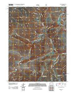 Radium Colorado Historical topographic map, 1:24000 scale, 7.5 X 7.5 Minute, Year 2011