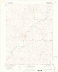 Radium Colorado Historical topographic map, 1:24000 scale, 7.5 X 7.5 Minute, Year 1972