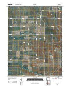 Rago Colorado Historical topographic map, 1:24000 scale, 7.5 X 7.5 Minute, Year 2010