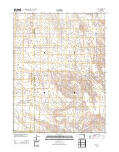 Rago Colorado Historical topographic map, 1:24000 scale, 7.5 X 7.5 Minute, Year 2013