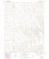 Rago Colorado Historical topographic map, 1:24000 scale, 7.5 X 7.5 Minute, Year 1973