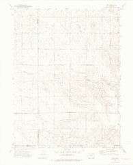 Rago Colorado Historical topographic map, 1:24000 scale, 7.5 X 7.5 Minute, Year 1973