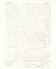 Rago Colorado Historical topographic map, 1:24000 scale, 7.5 X 7.5 Minute, Year 1973