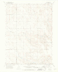 Rago Colorado Historical topographic map, 1:24000 scale, 7.5 X 7.5 Minute, Year 1973