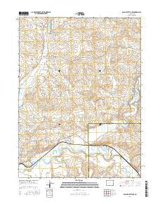Ralph White Lake Colorado Current topographic map, 1:24000 scale, 7.5 X 7.5 Minute, Year 2016