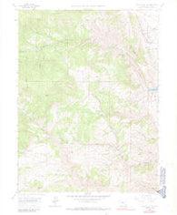 Ralston Buttes Colorado Historical topographic map, 1:24000 scale, 7.5 X 7.5 Minute, Year 1965