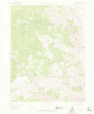 Ralston Buttes Colorado Historical topographic map, 1:24000 scale, 7.5 X 7.5 Minute, Year 1965