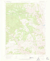 Ralston Buttes Colorado Historical topographic map, 1:24000 scale, 7.5 X 7.5 Minute, Year 1965