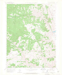 Ralston Buttes Colorado Historical topographic map, 1:24000 scale, 7.5 X 7.5 Minute, Year 1965