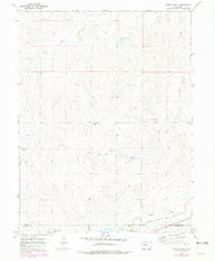 Ramah North Colorado Historical topographic map, 1:24000 scale, 7.5 X 7.5 Minute, Year 1970