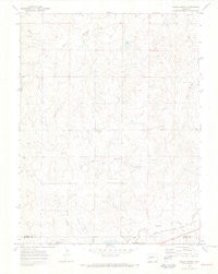 Ramah North Colorado Historical topographic map, 1:24000 scale, 7.5 X 7.5 Minute, Year 1970
