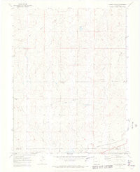 Ramah North Colorado Historical topographic map, 1:24000 scale, 7.5 X 7.5 Minute, Year 1970