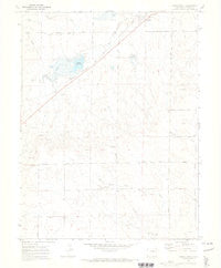 Ramah South Colorado Historical topographic map, 1:24000 scale, 7.5 X 7.5 Minute, Year 1970