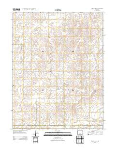 Ramah North Colorado Historical topographic map, 1:24000 scale, 7.5 X 7.5 Minute, Year 2013
