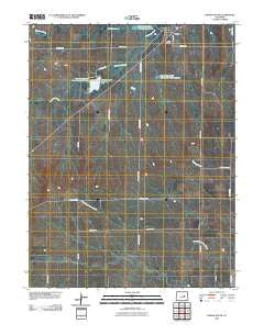 Ramah South Colorado Historical topographic map, 1:24000 scale, 7.5 X 7.5 Minute, Year 2010