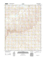 Ramah South Colorado Historical topographic map, 1:24000 scale, 7.5 X 7.5 Minute, Year 2013