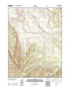 Rand Colorado Historical topographic map, 1:24000 scale, 7.5 X 7.5 Minute, Year 2013