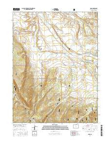 Rand Colorado Current topographic map, 1:24000 scale, 7.5 X 7.5 Minute, Year 2016