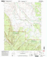 Rand Colorado Historical topographic map, 1:24000 scale, 7.5 X 7.5 Minute, Year 2000