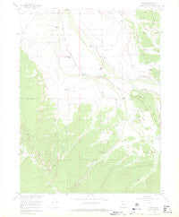 Rand Colorado Historical topographic map, 1:24000 scale, 7.5 X 7.5 Minute, Year 1956