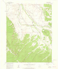 Rand Colorado Historical topographic map, 1:24000 scale, 7.5 X 7.5 Minute, Year 1956