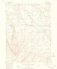Rand Colorado Historical topographic map, 1:24000 scale, 7.5 X 7.5 Minute, Year 1956