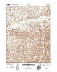 Rangely Colorado Historical topographic map, 1:24000 scale, 7.5 X 7.5 Minute, Year 2013