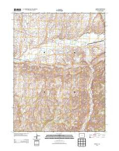 Rangely Colorado Historical topographic map, 1:24000 scale, 7.5 X 7.5 Minute, Year 2013
