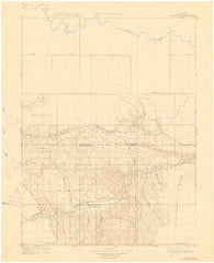 Rangely Colorado Historical topographic map, 1:125000 scale, 30 X 30 Minute, Year 1910