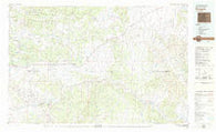 Rangely Colorado Historical topographic map, 1:100000 scale, 30 X 60 Minute, Year 1979