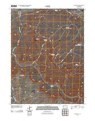 Rangely NE Colorado Historical topographic map, 1:24000 scale, 7.5 X 7.5 Minute, Year 2010