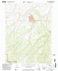 Rattlesnake Butte Colorado Historical topographic map, 1:24000 scale, 7.5 X 7.5 Minute, Year 2000