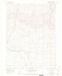 Rattlesnake Mesa Colorado Historical topographic map, 1:24000 scale, 7.5 X 7.5 Minute, Year 1966