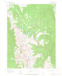 Rawah Lakes Colorado Historical topographic map, 1:24000 scale, 7.5 X 7.5 Minute, Year 1962