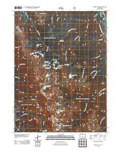 Rawah Lakes Colorado Historical topographic map, 1:24000 scale, 7.5 X 7.5 Minute, Year 2011