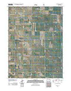 Raymer Colorado Historical topographic map, 1:24000 scale, 7.5 X 7.5 Minute, Year 2011