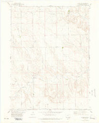 Raymer NE Colorado Historical topographic map, 1:24000 scale, 7.5 X 7.5 Minute, Year 1977