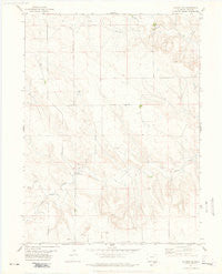 Raymer NE Colorado Historical topographic map, 1:24000 scale, 7.5 X 7.5 Minute, Year 1977
