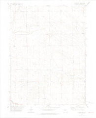 Raymer NW Colorado Historical topographic map, 1:24000 scale, 7.5 X 7.5 Minute, Year 1977
