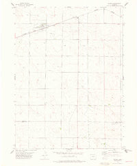 Raymer Colorado Historical topographic map, 1:24000 scale, 7.5 X 7.5 Minute, Year 1978