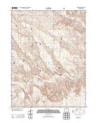 Raymer NE Colorado Historical topographic map, 1:24000 scale, 7.5 X 7.5 Minute, Year 2013