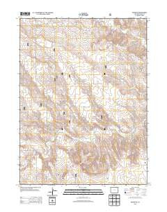 Raymer NE Colorado Historical topographic map, 1:24000 scale, 7.5 X 7.5 Minute, Year 2013